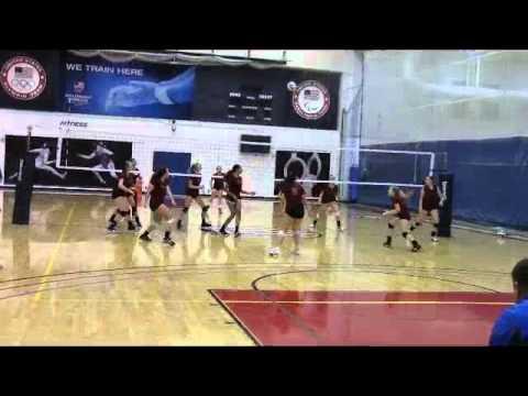 Video of Christina Dukehart #15 Under Armour Volleyball Factory Winter Training December 27-30, 2015