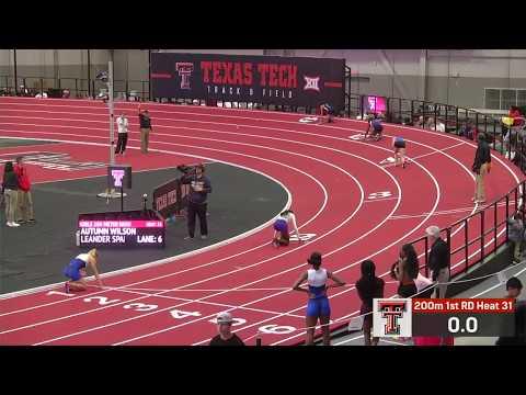 Video of Autumn Wilson 200m @ Texas Tech Under Armour Invitational Indoor 9th Grade (2022)