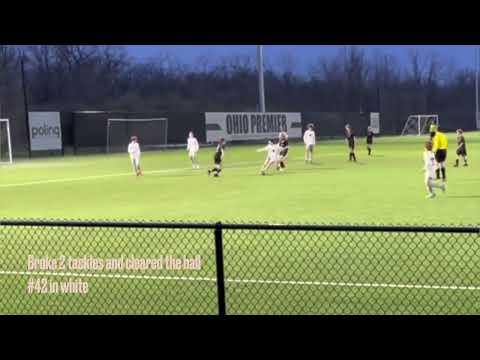 Video of Noah Thorley 2022 Soccer Highlights 