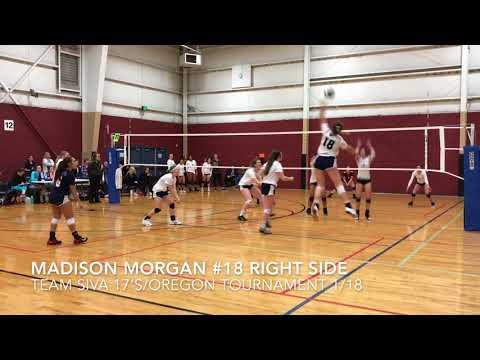 Video of Madison Morgan #18 Oregon January 2018