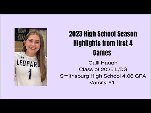 Video of Calli Haugh 2023 High School Volleyball Highlights