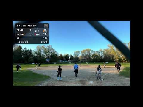 Video of 1st career Homerun over the fence  4-25-24