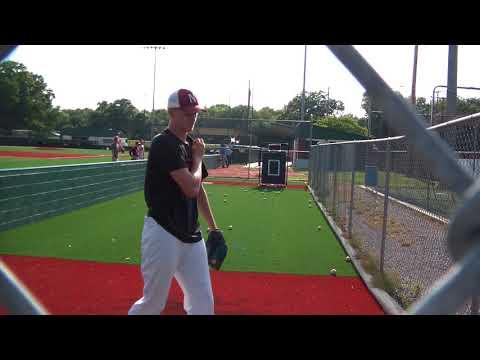 Video of PITCHING TRYOUTS-AMERICAN LEGION POST 64. 18/19U SUMMER 2018, 16 YEARS OLD. 82MPH SIDEARM