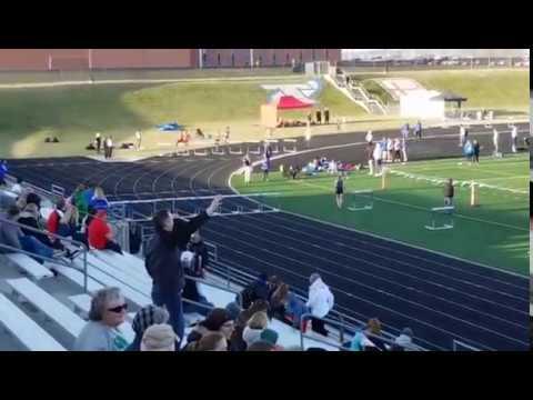 Video of Junior Year-Nebraska Track and Field Festival-300m Hurdles