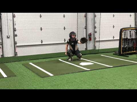 Video of Kyra Catching Current D-1 Pitcher