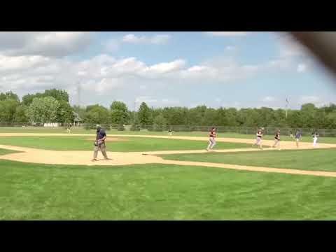 Video of Conner Aanning 2026 - 1B Double Play