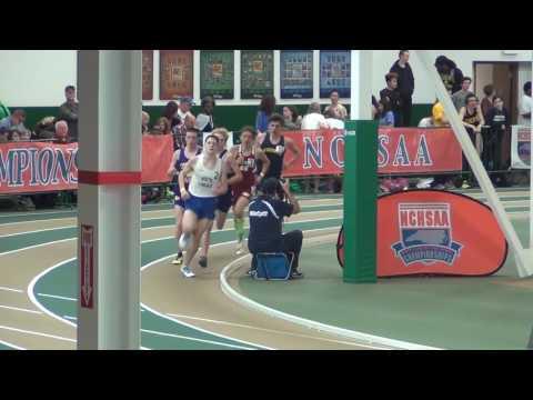 Video of 2017 NCHSAA 3A Indoor State Meet - 1600m 