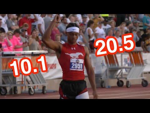 Video of Class 5A State 100M Final