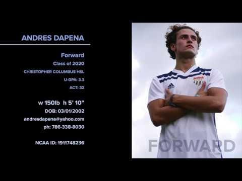 Video of Andres Dapena Soccer Highlights Video