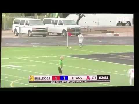 Video of Winning goal, 2020 Arizona HS semifinals