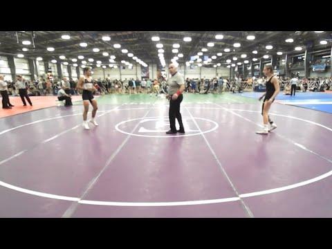 Video of 132 lbs round of 128 - Jovanni Greco, OH vs Anthony Santana, NY (NHSCA VA)