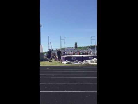 Video of Chloe Christian Pole Vault11ft 4in Class of 2018 - soph year vault