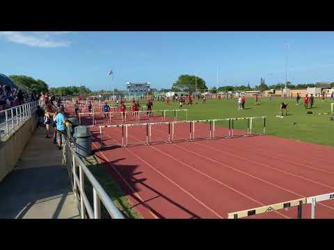 Video of High school 110m hurdle