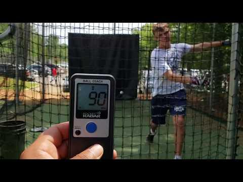 Video of Bat speed- Since has improved to 94mph off tee with wood