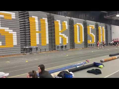 Video of 2022 UW Oshkosh Large School Invite Open 400m 1st