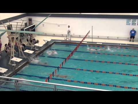 Video of 200 Free 1:43.75 Broke Pool Record 2/6/16