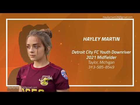 Video of Attacking midfielder Hayley Martin Exact Sports Camp 2020 highlight video