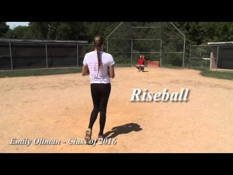 Video of Emily Oltman's Pitching Skills Video