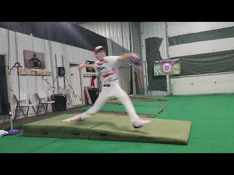 Video of Pitching 1/17/24