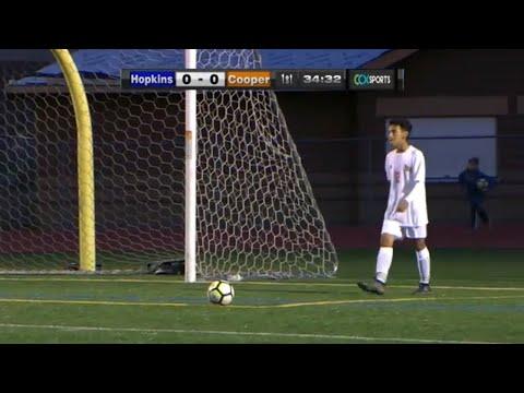 Video of Cooper vs. Hopkins Boys High School Soccer