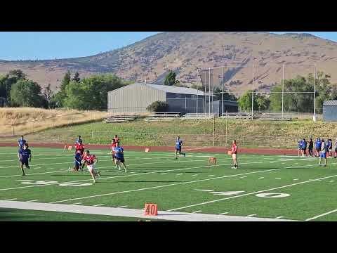 Video of Klamath Union High School 7 on 7 highlights at Mazama 