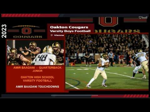 Video of 2023 Touchdowns, Amir Baadani (Oakton High School)