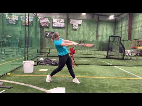 Video of 11/30/22-indoor hitting/training