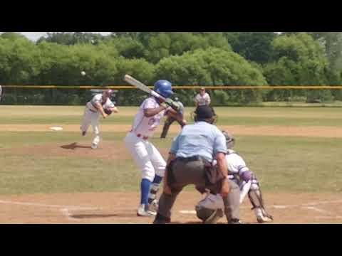 Video of Curve ball to end inning