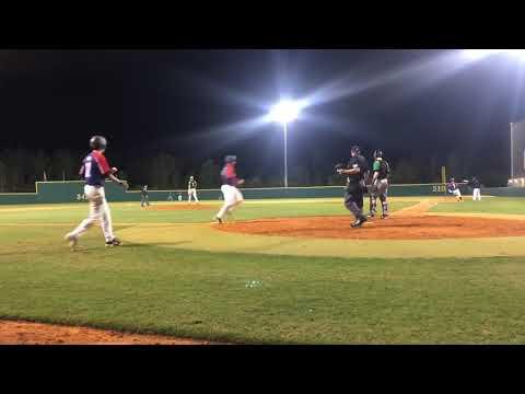 Video of Bozeman’s Tyler Lee singles to deep right center 