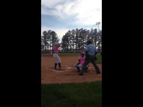 Video of Dabney 7 PINK GAME PITCH SELECTION 