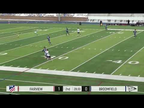 Video of 2022 Quarterfinal 5A Colorado Fairview vs Broomfield 