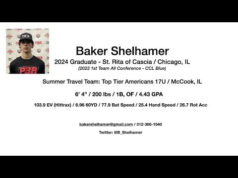 Video of Baker Shelhamer - 2023 HS/Summer Hitting Video