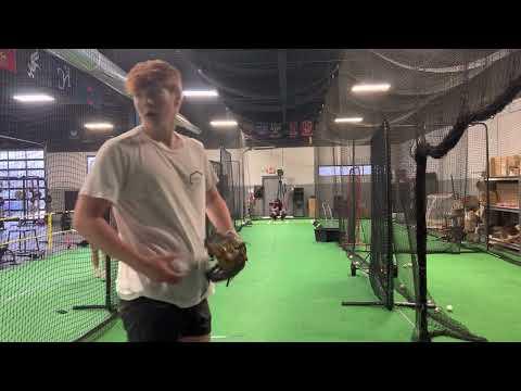 Video of Sam Moses 1/25/23 bullpen at BRX Performance 