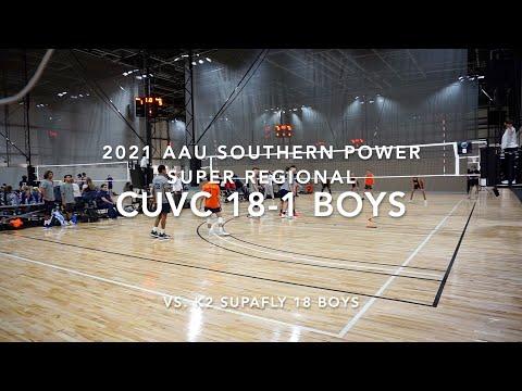 Video of CUVC 18-1 vs K2 - full game (#35, orange shoes) 