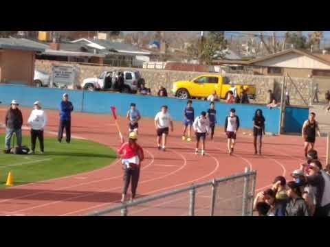 Video of 100m and 4x100m