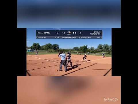 Video of Emma Kimberling, 2023, CF: Defensive throw outs Sparkler 2022
