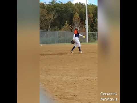 Video of Arianna Roudabush 2024 hitting/pitchin/fielding