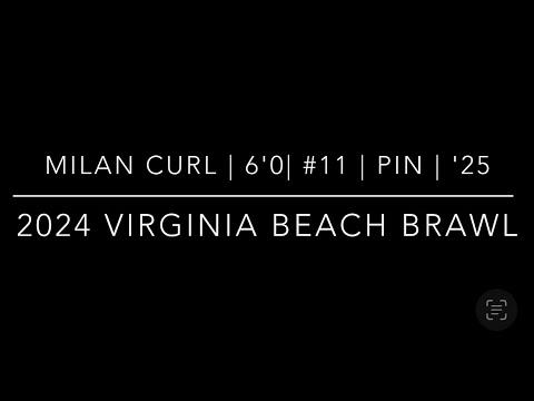 Video of Milan Curl 2024 Virginia Beach Brawl