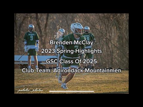 Video of Brenden McClay (Class of 2025) Spring 2023 Sophomore year highlights 