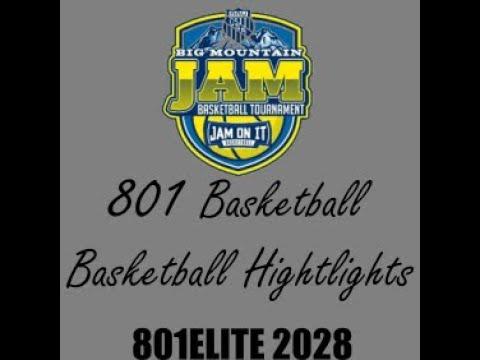 Video of 801ELITE 2028 VS Sonics GAME1 Big Mountain Jam 2022 Game Highlights