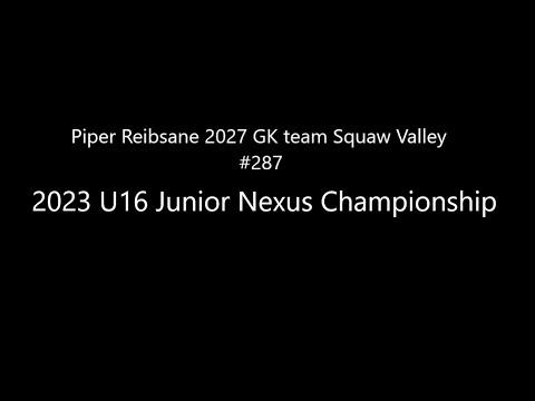 Video of 2023 U16 Nexus Championship