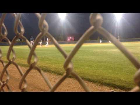 Video of Zack Simon pitching, full at bat