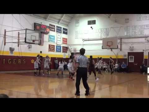 Video of Megan McEwan #1 in white Staten Island Academy vs Curtis
