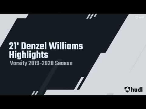 Video of Denzel Williams 2019-2020 Varsity Highlights 
