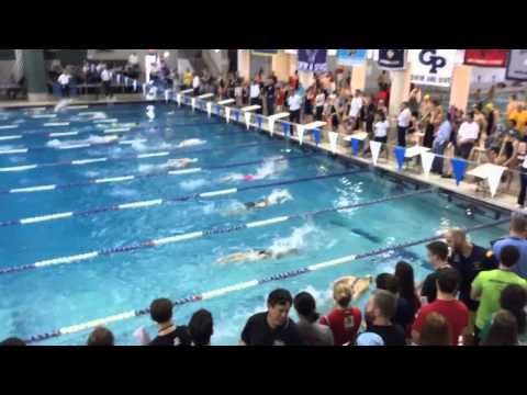 Video of Mary McCarthy Metro Champs 2105 100 Fly lane 9 (bottom of screen)