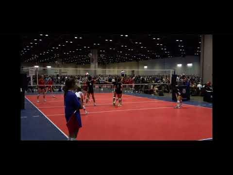 Video of AAU Nationals - MH / 9’6” APP / 5’10” Height / 2023 Grad - pt.1