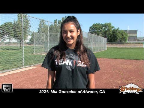 Video of 2021 Mia Gonzales Pitcher Softball Skills Video 