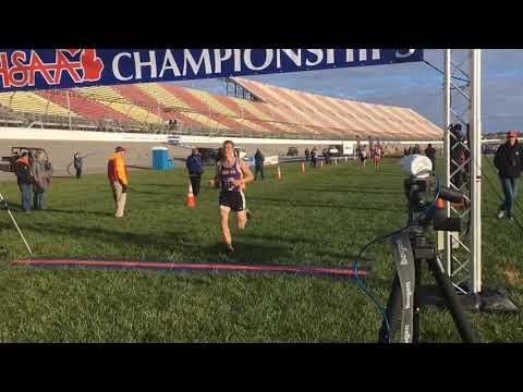 Video of 2018 Cross Country State Championships 14th finish