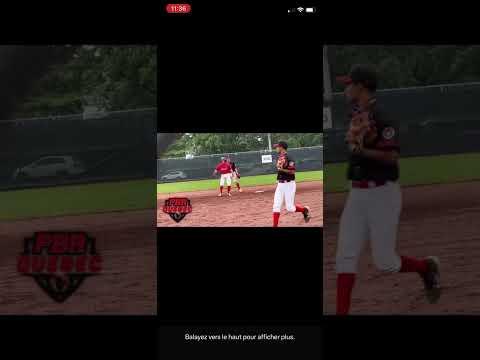 Video of Canadian Championship 15U. Top 7, 0-0, leading off double