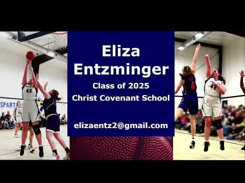 Video of Tournament MVP: Eliza Entzminger ('25) Wilson Christian Charger Classic, Dec 1st-2nd, 2023